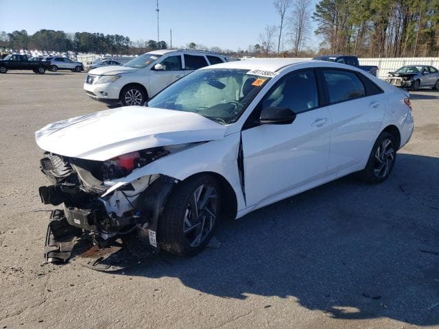 kmhlm4dj5su123344 - 2025 undefined Elantra Blue 2025