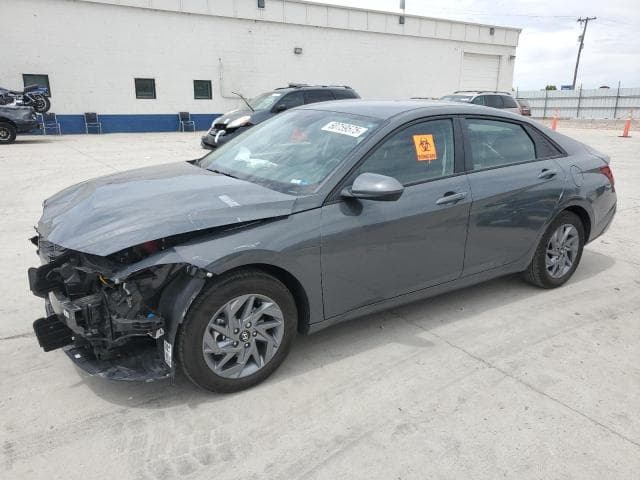 kmhlm4dj7su136788 - 2025 undefined Elantra Blue 2025